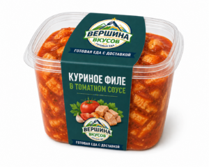 Куриное филе в томатном соусе