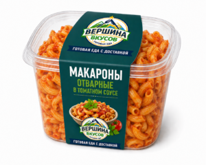 Макароны отварные в томатном соусе